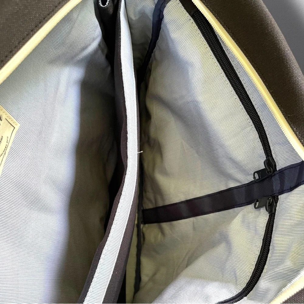 ESPEROS Baldwin Porter Black Brief Messenger Laptop Bag